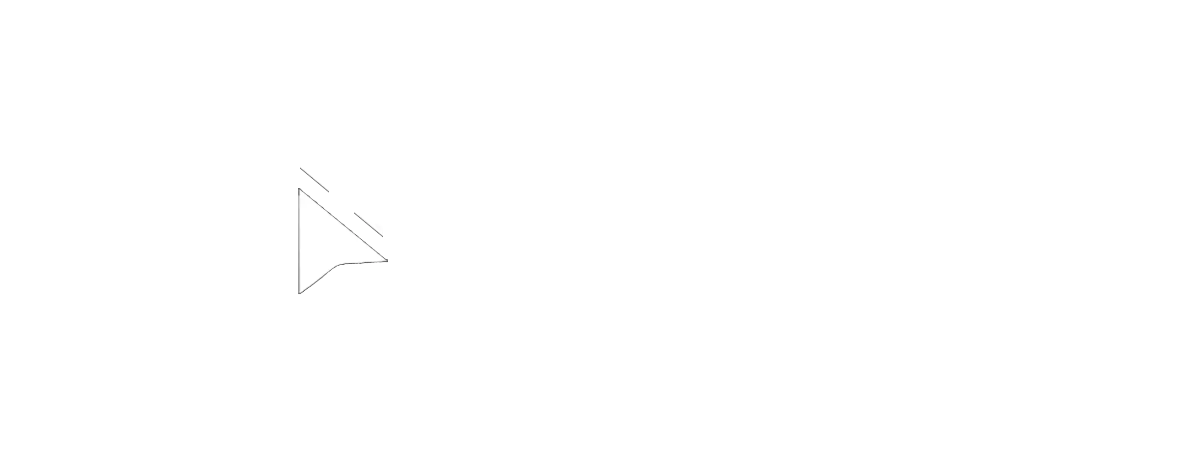 Clickable Web Co logo featuring white text on a black background with a pointer-style letter “l”.