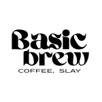 Basic Brew coffee van logo servicing Angle Vale and Adelaide